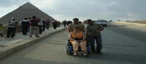 Wheelchair Egypt holiday